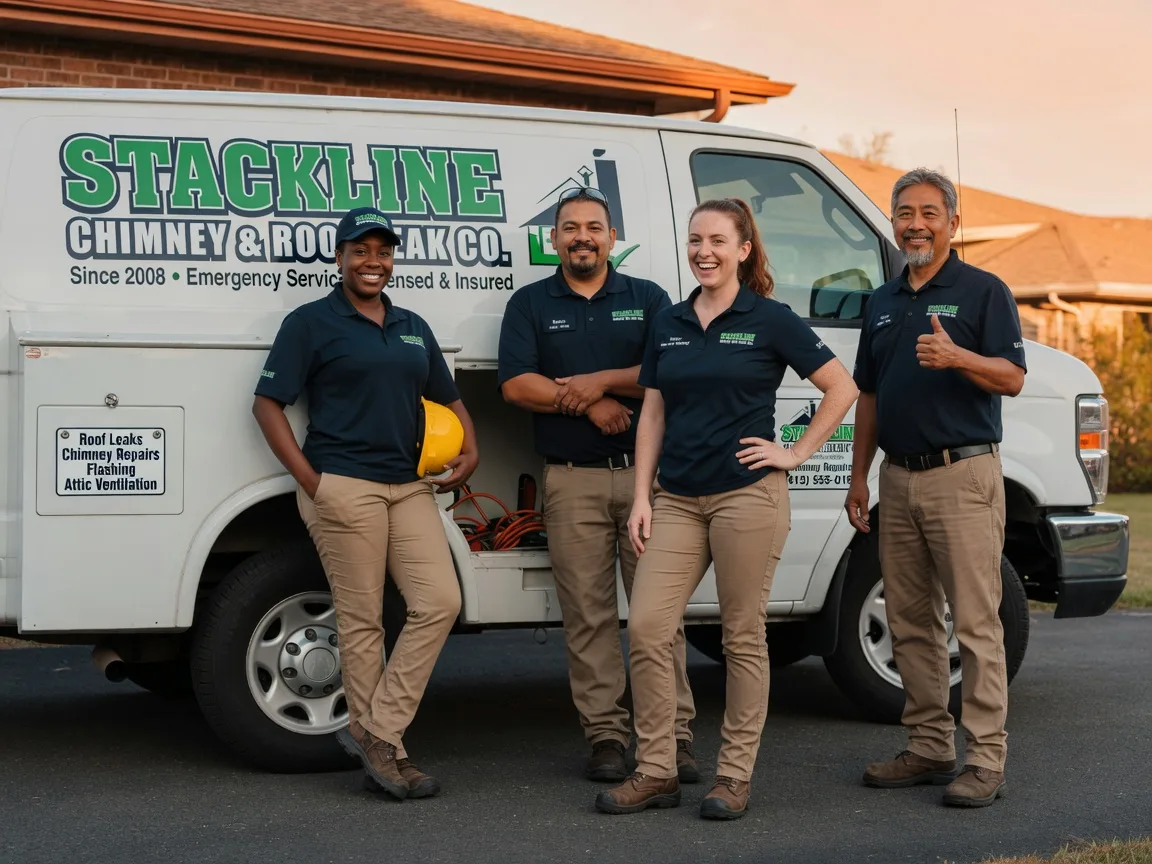 Chimney flashing repair company in Helen, GA